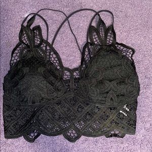 Black Lace Bandeau
